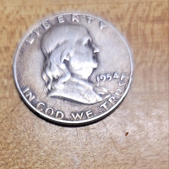 1945 Teddy Roosevelt half dollar - Picture 1 of 2